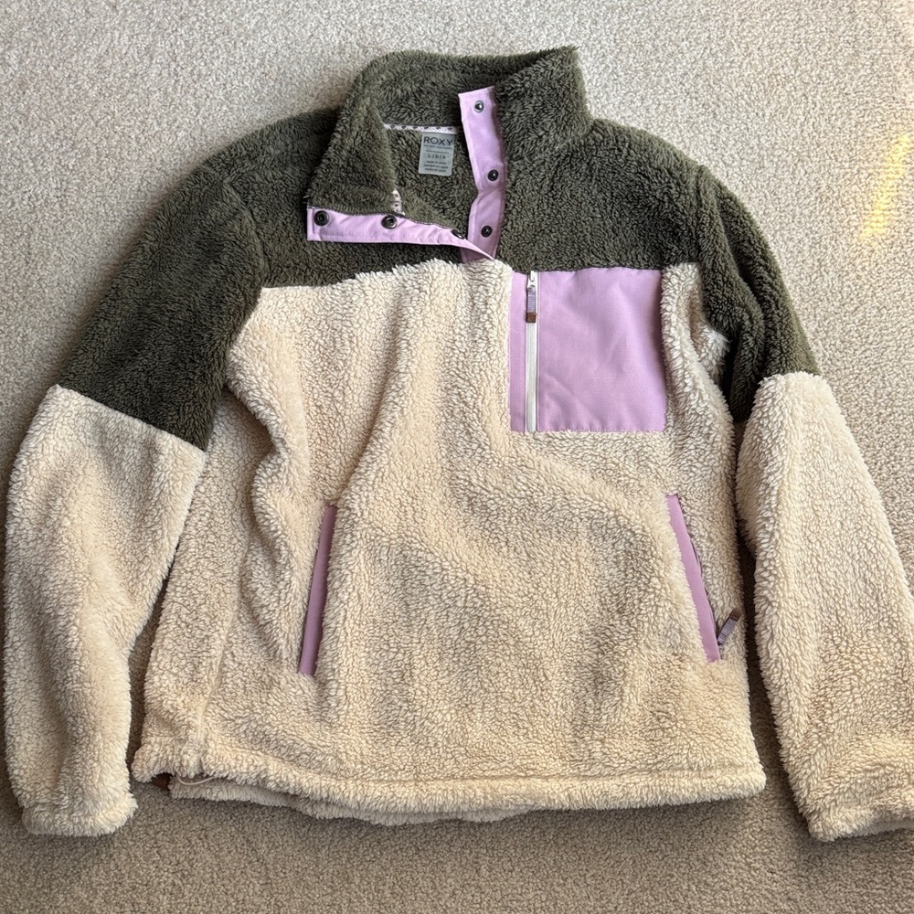 Roxy Alabama WarmFlight Sherpa Pullover for Women